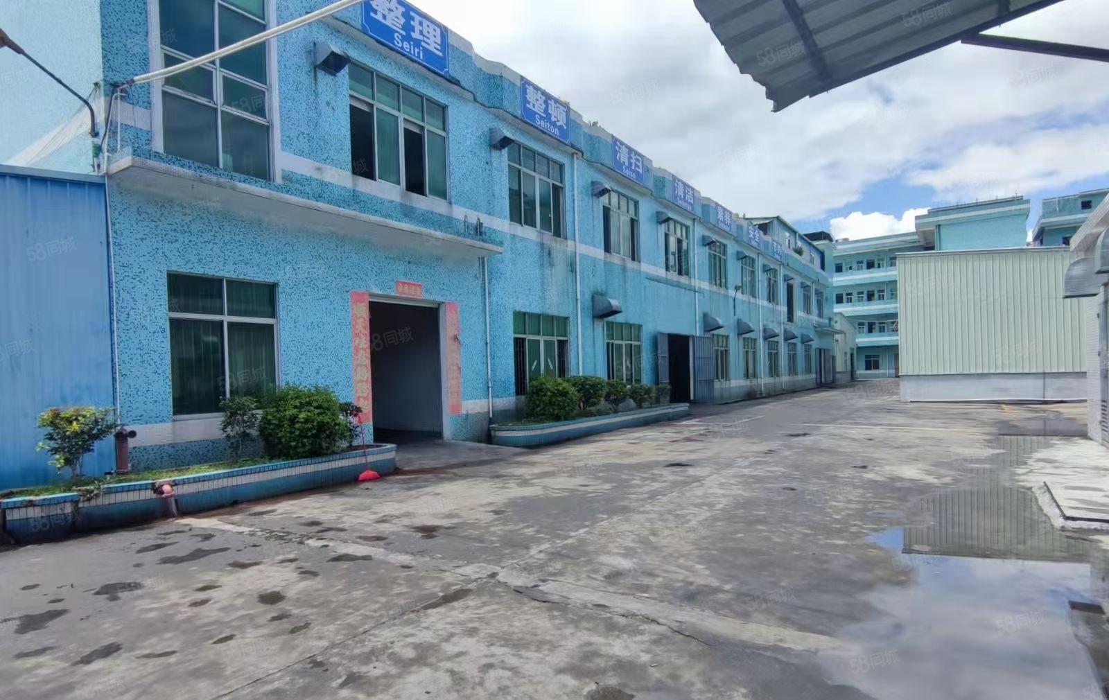 凤岗油甘埔红本独院厂房6000平出租形象好交通方便（可分租