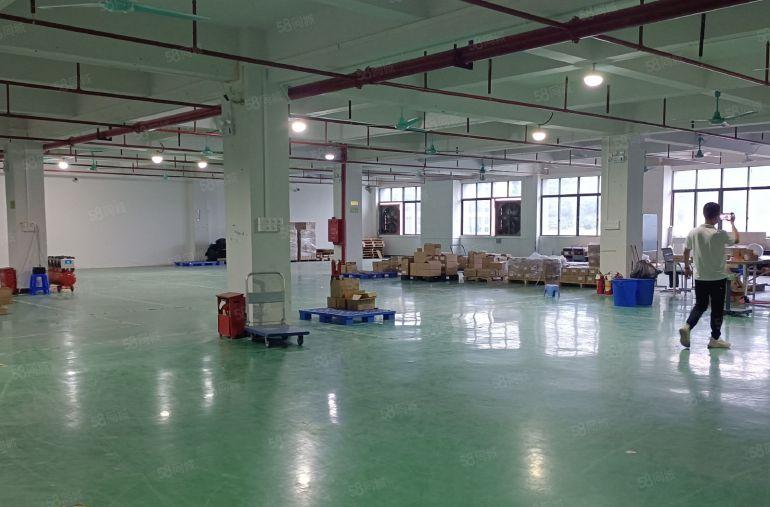 清溪三中楼上600平带装修电子厂房现成水电好招工