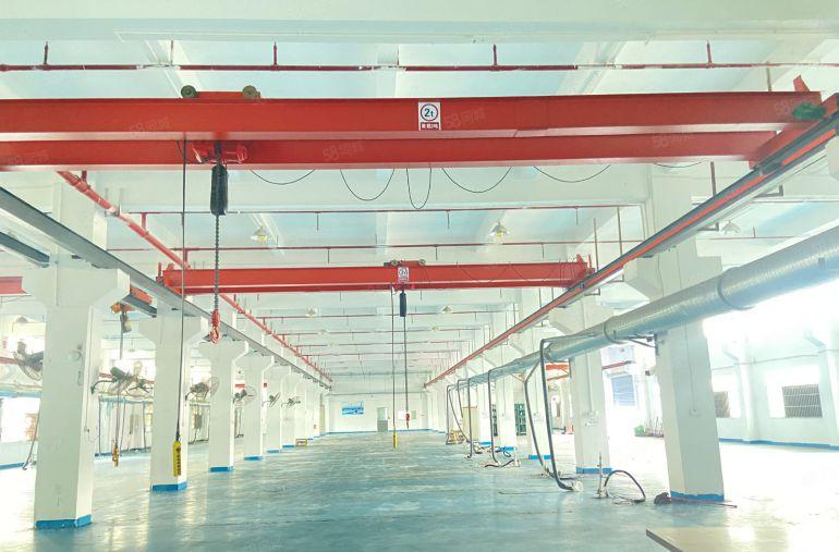 出租凤岗原房东一楼带牛角带行车 适合注塑五金模具压铸钣金等等