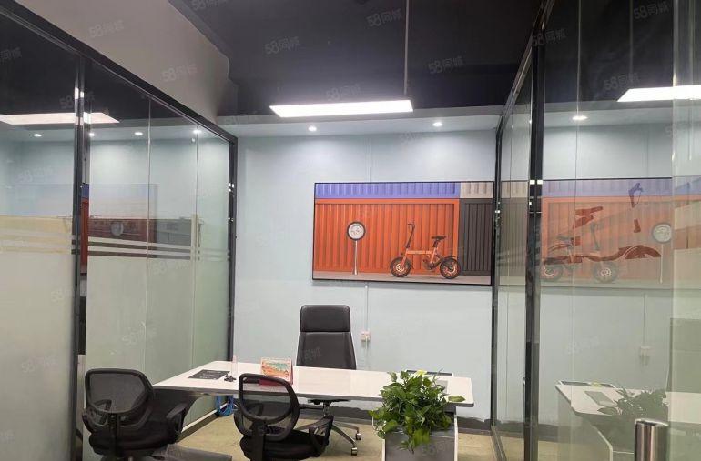 8元楼上一手房东出租，水电齐全带精装办公室，