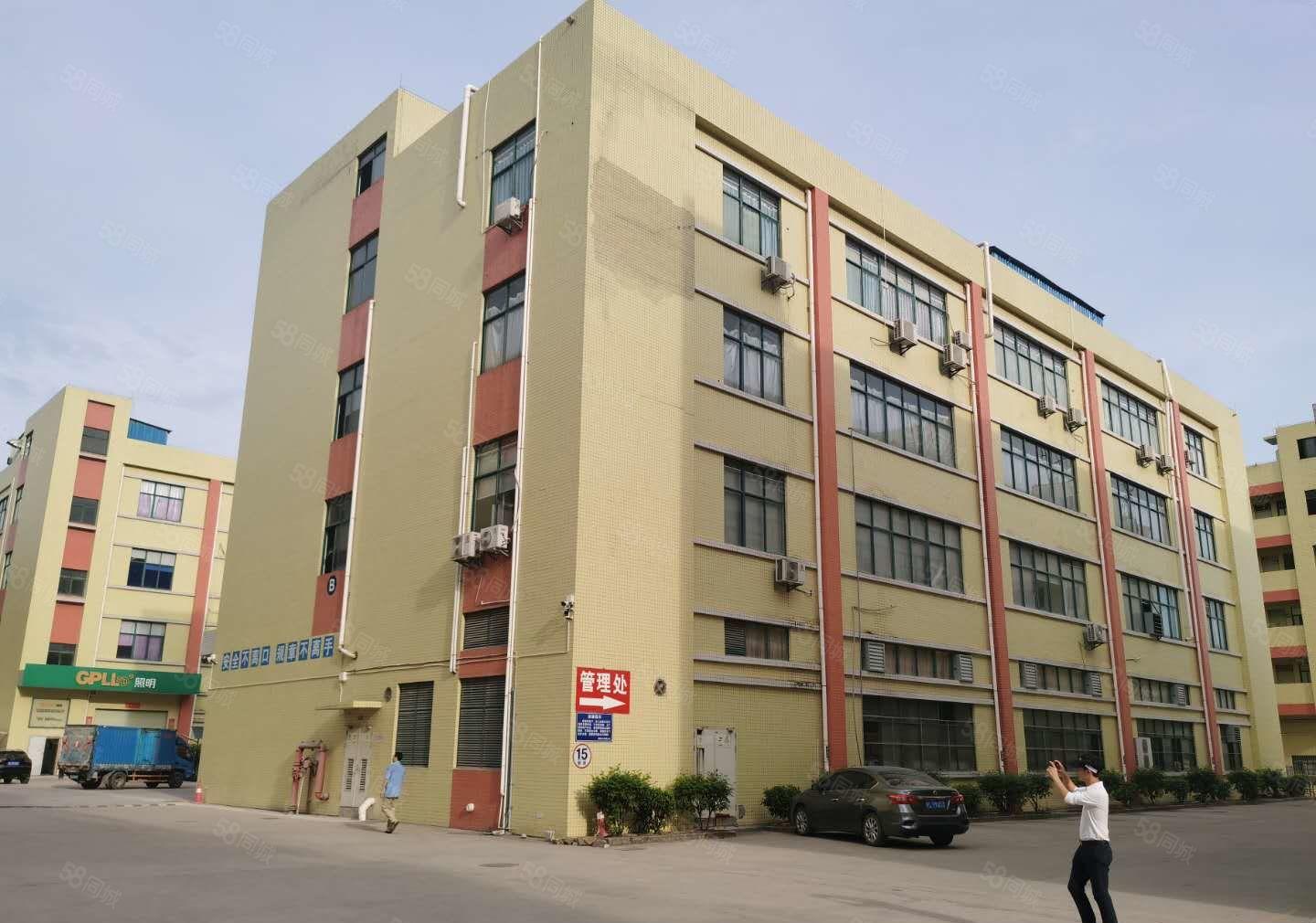 凤岗官井头附近工业园区2000平厂房出租大小可分有红本