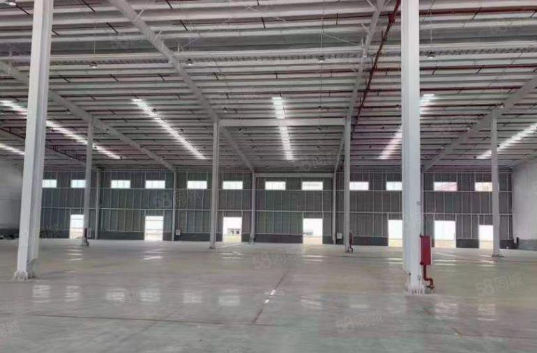 10元双边高台物流仓库厂房出租，高12米现成装修可分租空地大