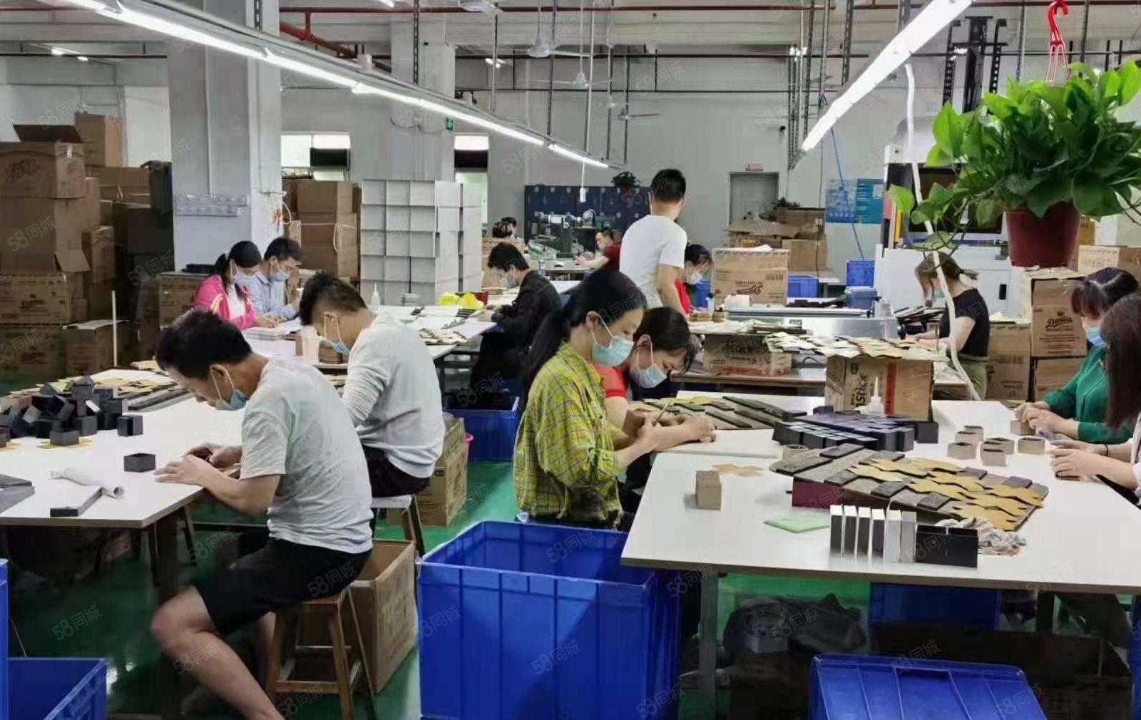 形象好 凤岗雁田楼上电子 组装 加工厂房出租1530平有装修