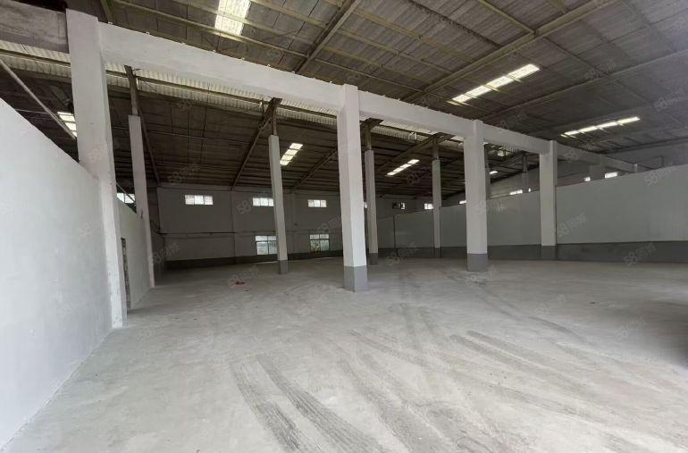 万江小享单一层700平方厂房出租滴水9米可装行车院子大交通好