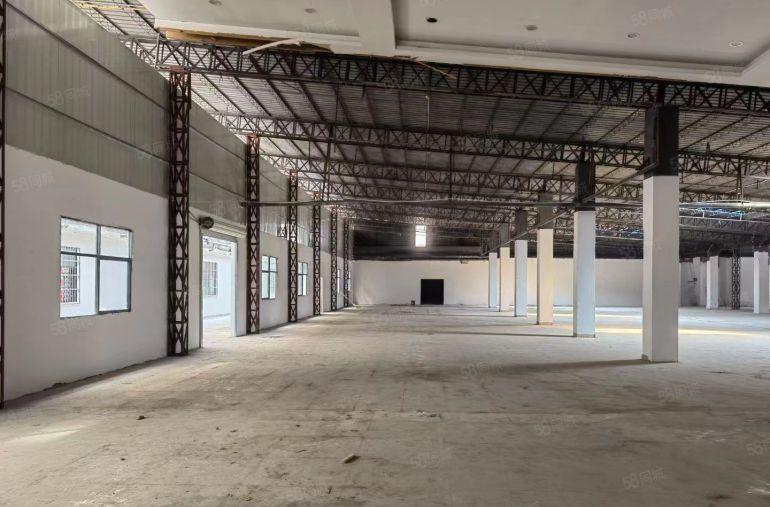 万江单层独院钢构3000平厂房出租 滴水8米，可做仓库物流园