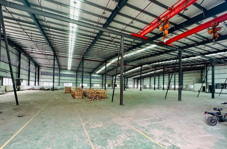 万江工业区重工业单一层独门独院厂房出租，有喷淋有办公室装修