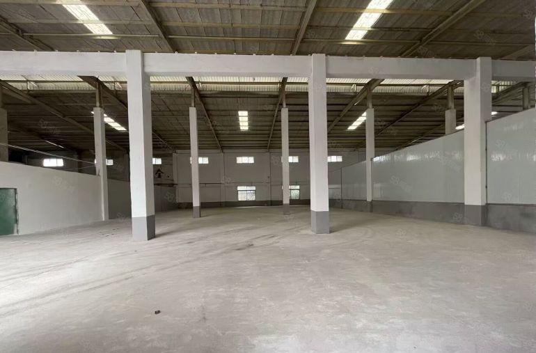 万江小享单一层700平方厂房出租滴水9米可装行车院子大交通好