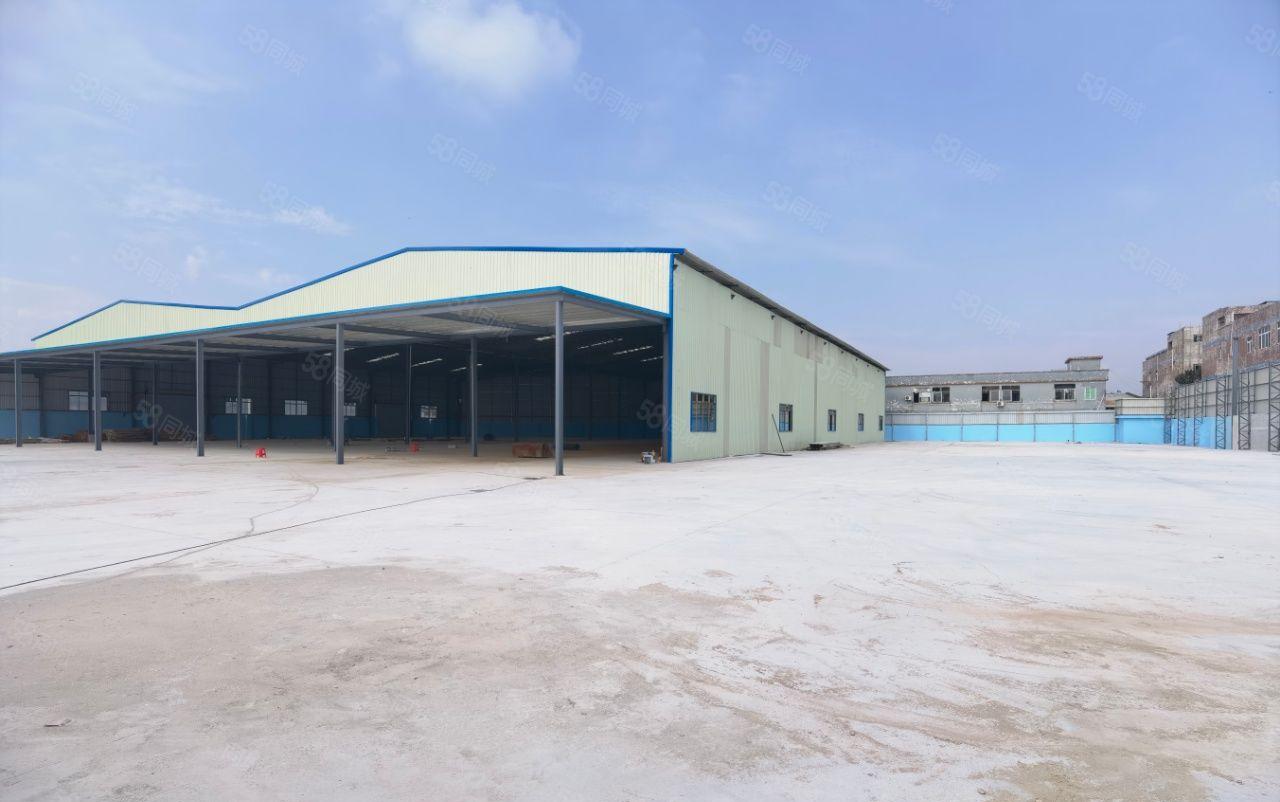 万江简沙洲新出独院钢构厂房2500平米办公室500空地3千平