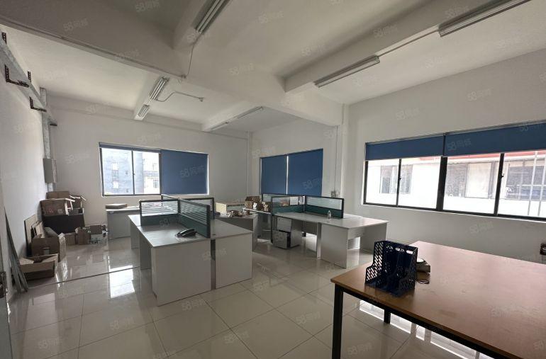 全新地坪漆万江三楼778平厂房两吨货梯4.5米精装修带无尘车