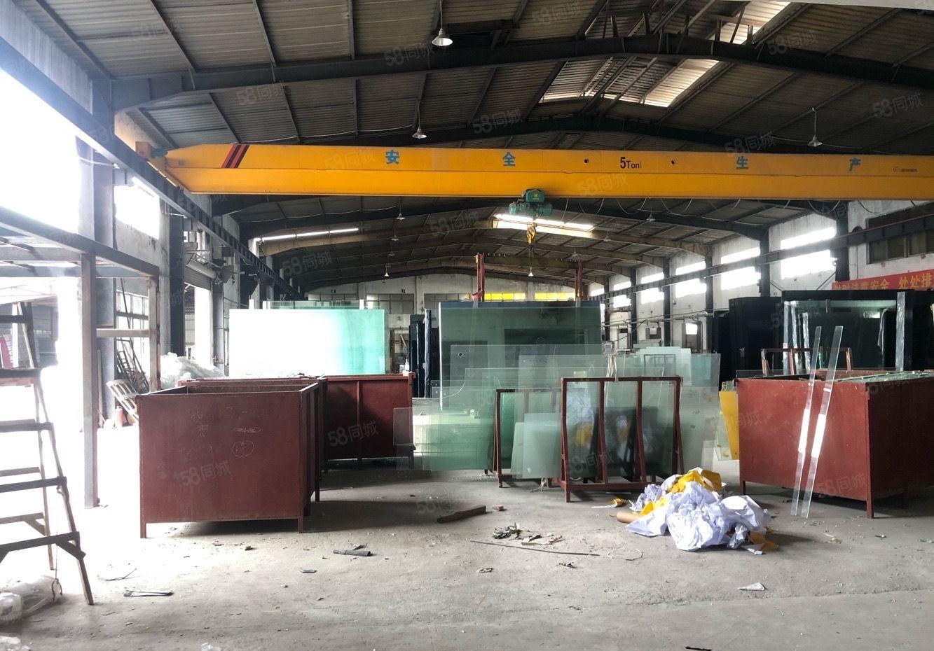 现成航车卸货平台，万江新出原房东单一层靓厂房  房东好说话