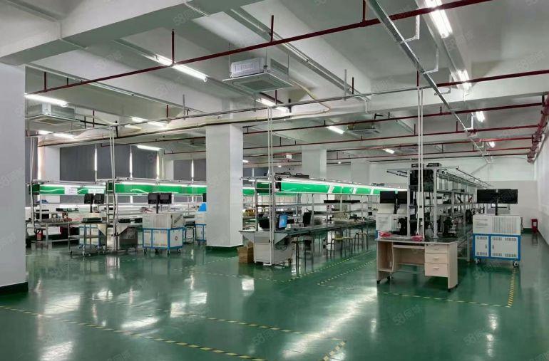 樟木头楼上精装修900平不要转让费，形象超好可办环评