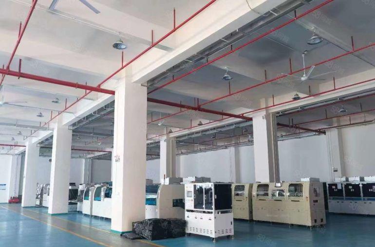 大朗富民工业园新出一楼2500平 现成装修无需转让费可办环