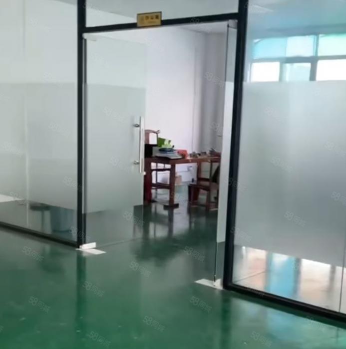 大朗靠松山湖全新地坪漆400平方厂房仓库出租 现成办公室