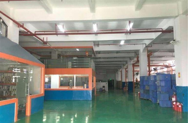 现成行车 大朗石厦标准一楼800平方厂房出租带办公宿舍