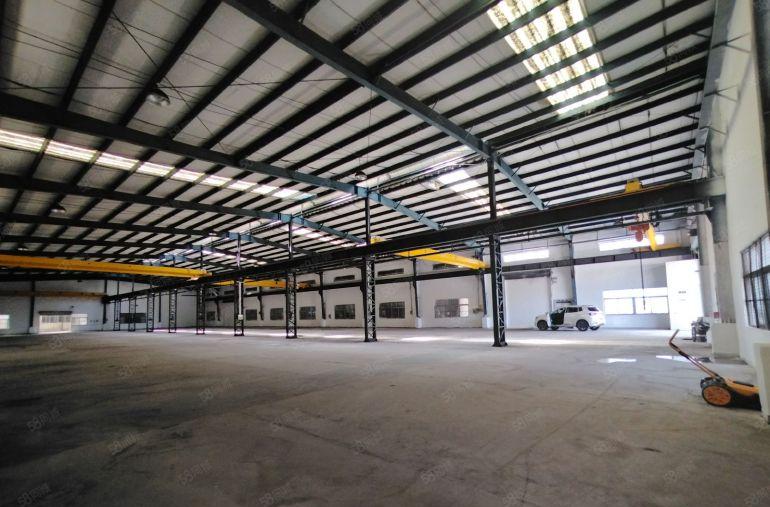 大朗镇4000方独院砖墙到顶钢结构工业厂房出租个人仓库厂房租