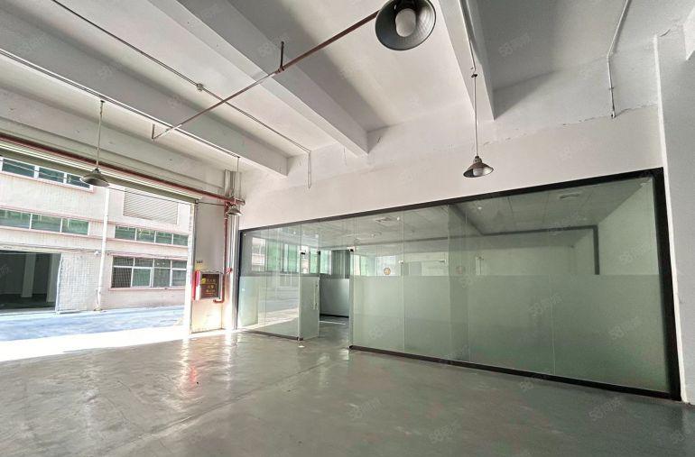 大朗富民工业区原房东红本标准厂房1楼800平米带装修厂房出租