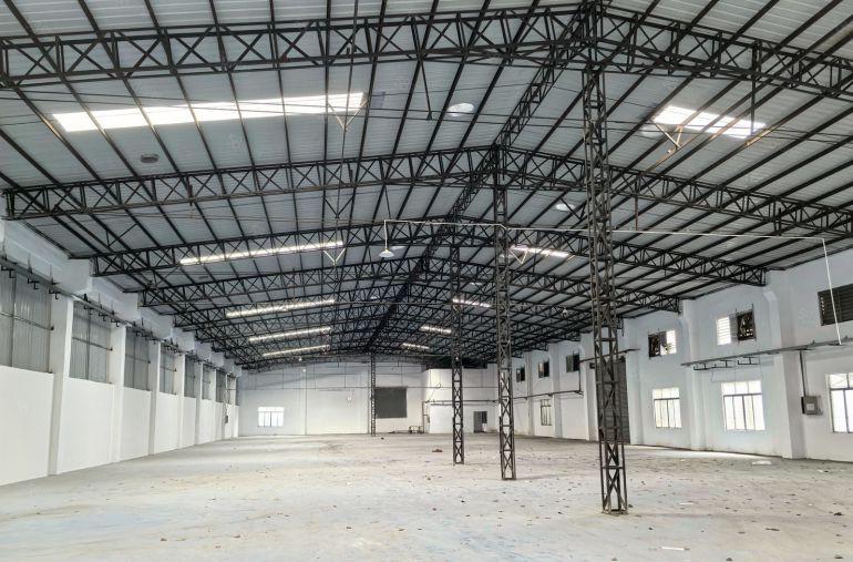 大朗单一层厂房仓库出租3000平米滴水8米适合做机械设备模具