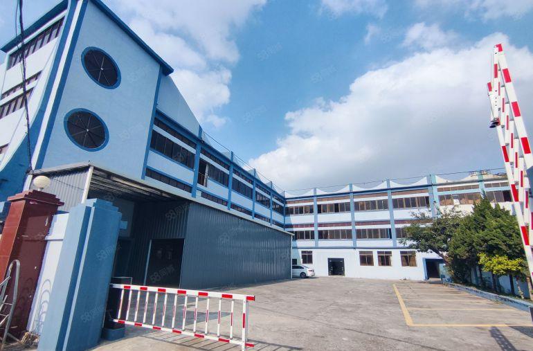 大朗原房东独院厂房6000平，形象好空地大，水电可过户无公摊