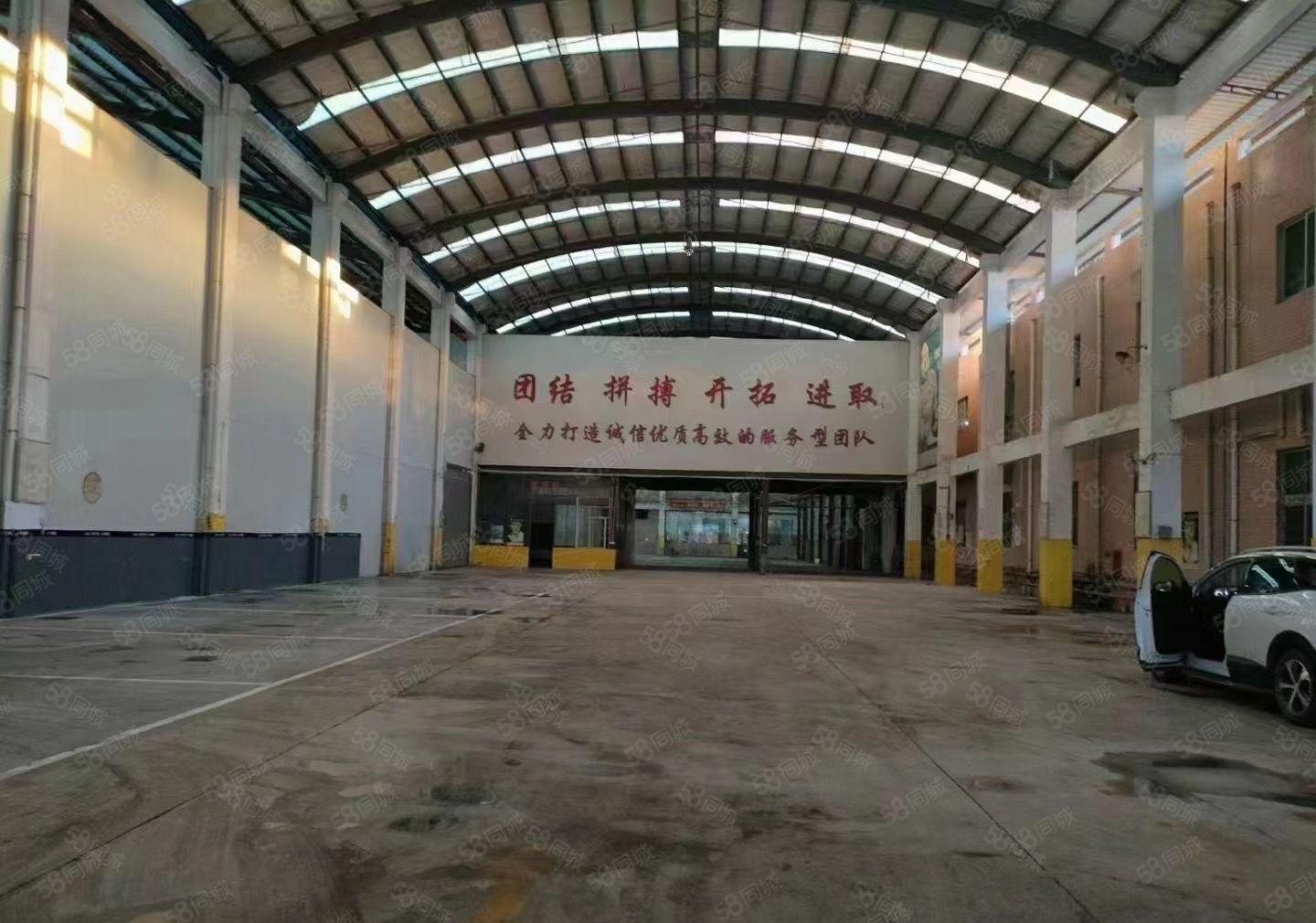 大朗靠常平独院1800平钢结构单一层9米高红本厂房出租带行车