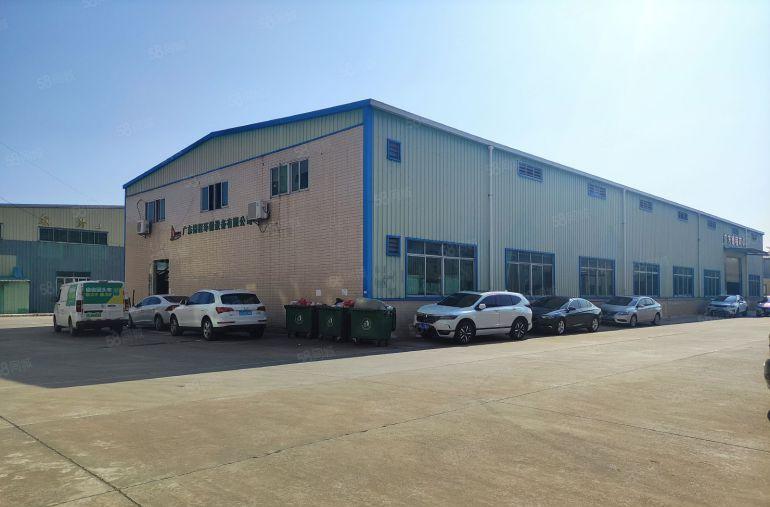 滴水8米独栋钢构厂房出租现成行车办公室适合五金模具设备塑胶等