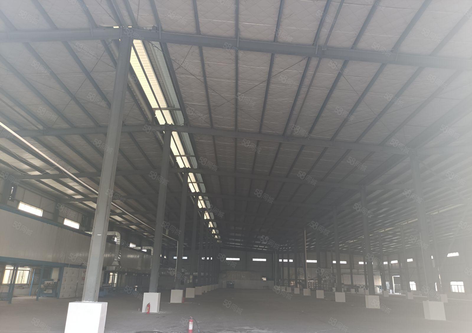 原房东单一层钢构厂房，挂车可进车间