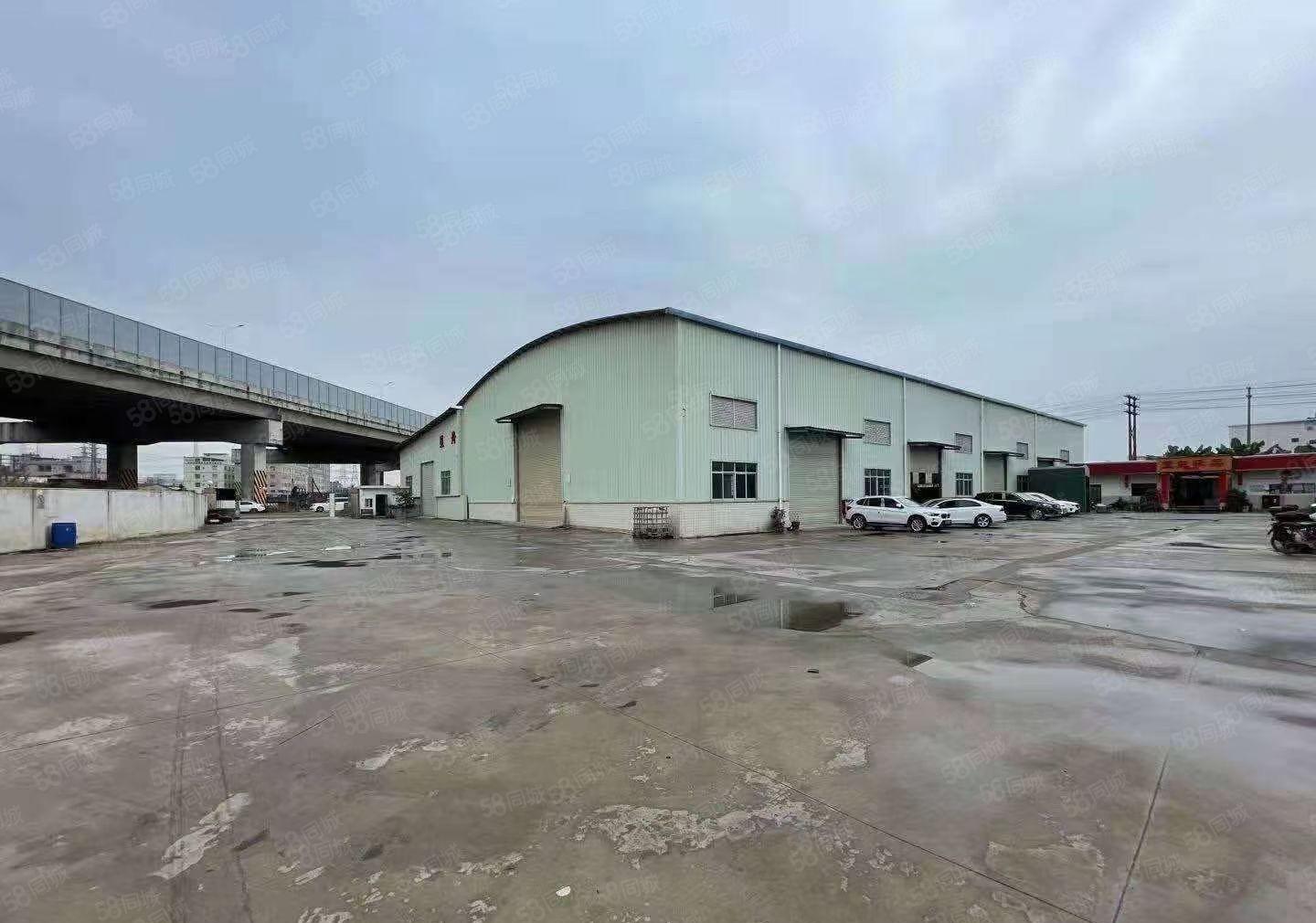 大朗靠常平独院1800平钢结构单一层9米高红本厂房出租带行车