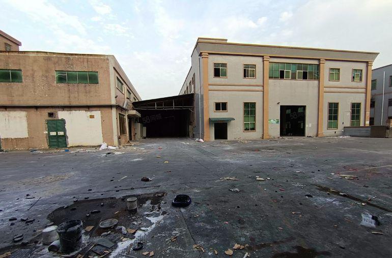 大朗镇独院厂房出租，空地大，格局方正，重污染行业勿扰