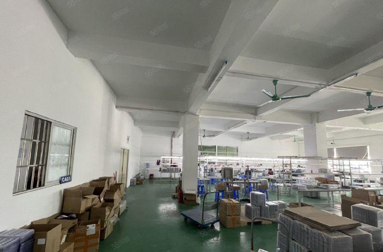 大朗近高速口楼上680平实际面积，现成办公室装修厂房出租