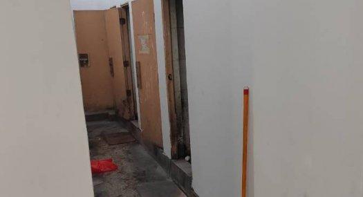 东莞东莞市 塘面桥林路16号850㎡ 砖混厂房出售层高13米 跨度50米 柱距25米 配电15KVA 独院