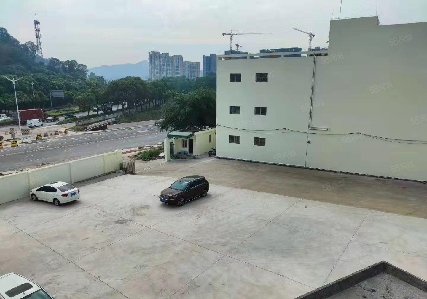 黄江新出独院厂房13000平出租，全新翻新形象好空地大