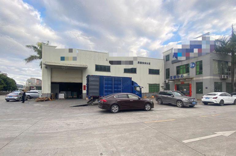 黄江镇高速出口独院单一层厂房出租带一栋独立办公楼，水电齐全