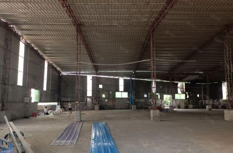 临深黄江镇 长龙钢结构8米单层厂房仅租18块