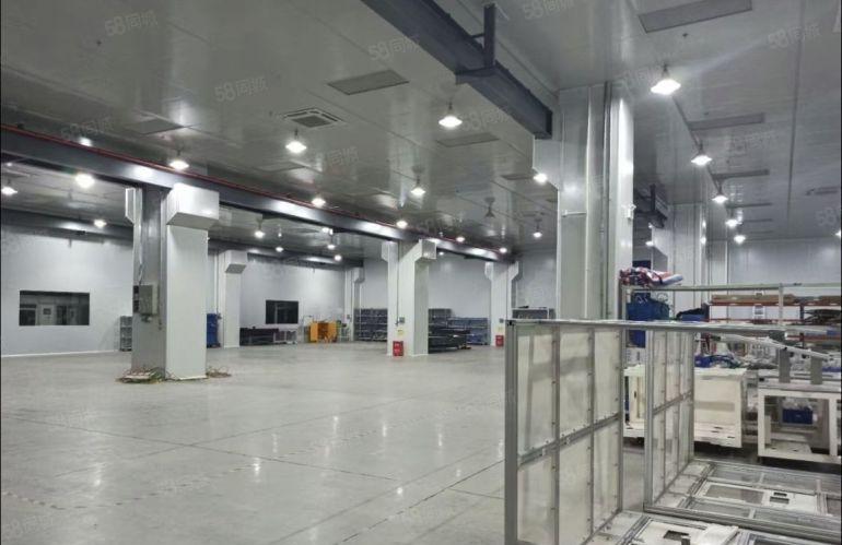 黄江新出厂房分租一二楼2000平方，形象大气，豪华办公室装修