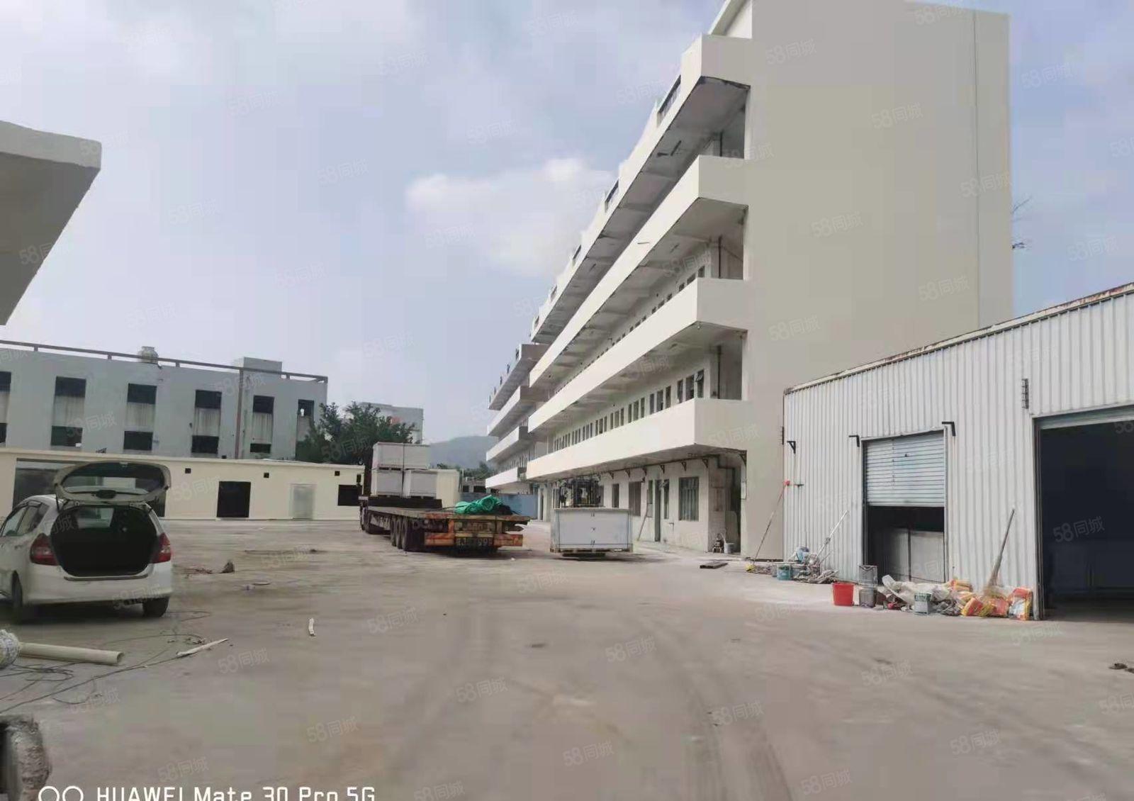 黄江新出独院厂房13000平出租，全新翻新形象好空地大