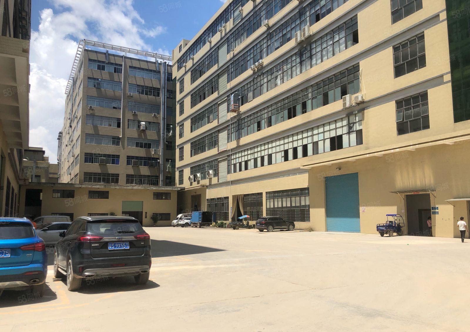 黄江镇田心村标准厂房1楼1720平方带现成行车厂房出租