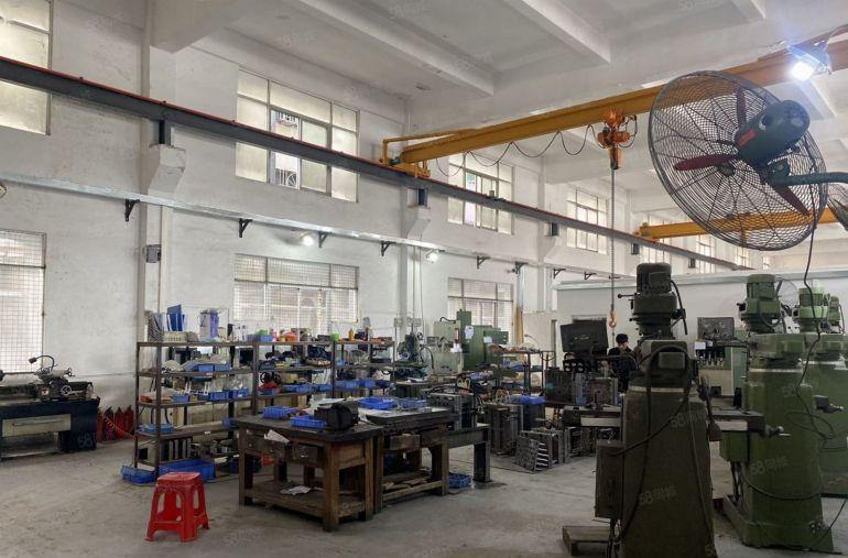 黄江独院一楼高7米带航车适合注塑冲压钣金机械设备磨具仓库行业