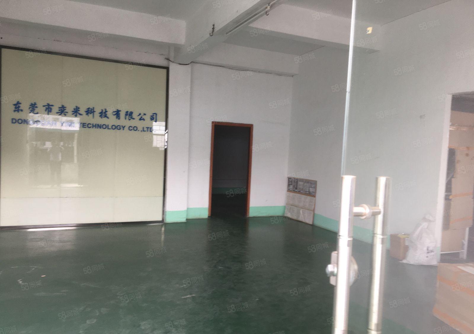 黄江一楼厂房1500平方米。价格实惠可分租