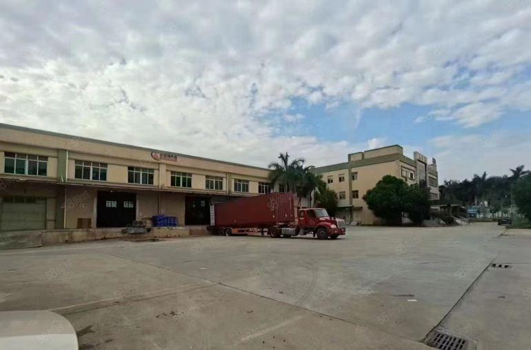 黄江镇田心村9米高单一层钢构厂房出租11800平空地一万平