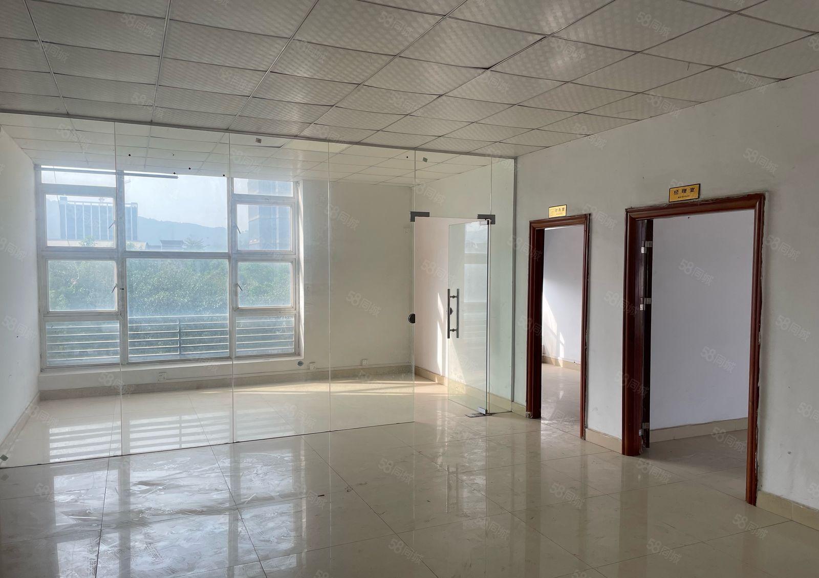 黄江镇临深工业厂房低价分租3500平有办公室地坪漆喷淋