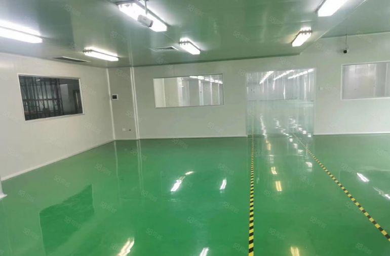 黄江田心独院无尘车间厂房仓库1000平，精装修实际面积出租