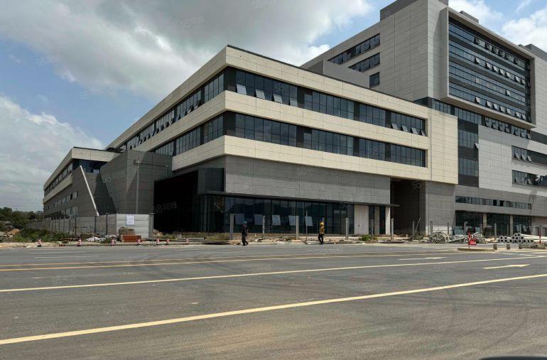 大岭山镇独栋厂房出租，全玻璃幕墙一楼层高13米，国有双证