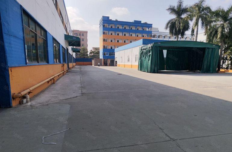 大岭山原房东钢钩独门独院厂房出租，带牛角，滴水10米，好招工