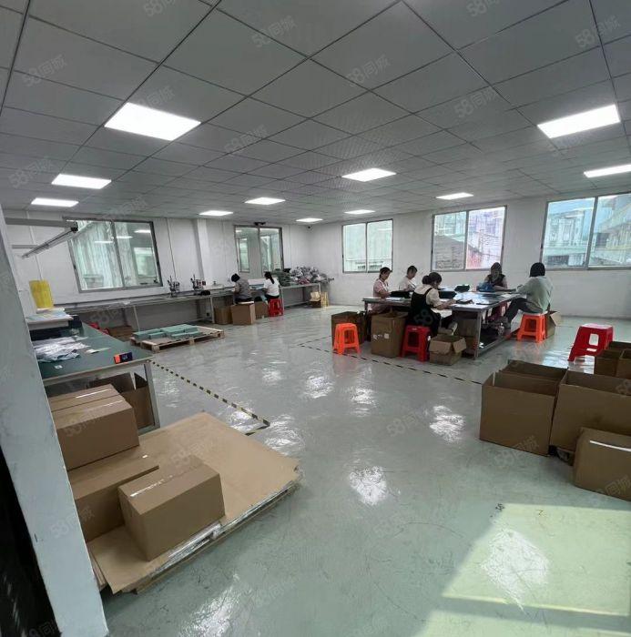 大岭山主干道边本地房东标准三层1900平独栋厂房出租