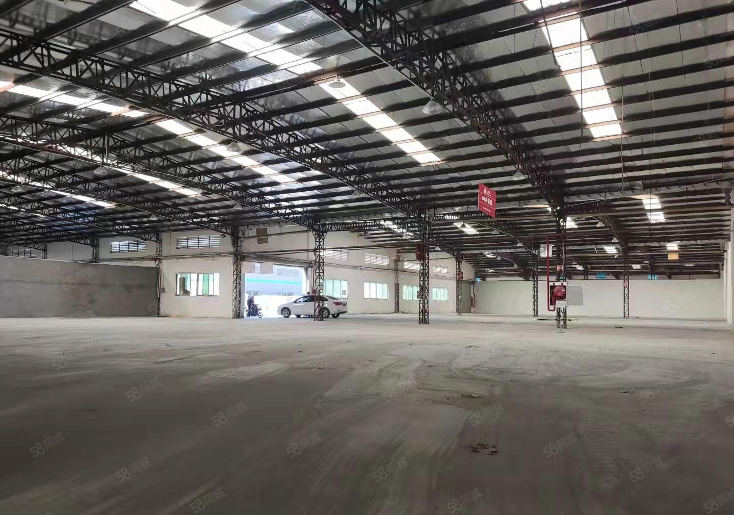 现成水电  大岭山原房东独院单一层砖墙到顶3200平厂房出租