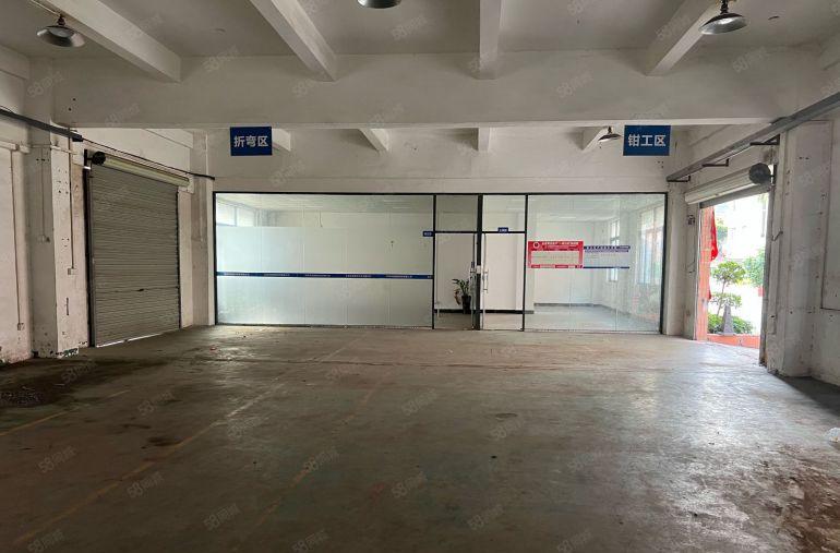 大岭山镇颜屋原房东标准一楼800平现成办公室水电齐全上市形象