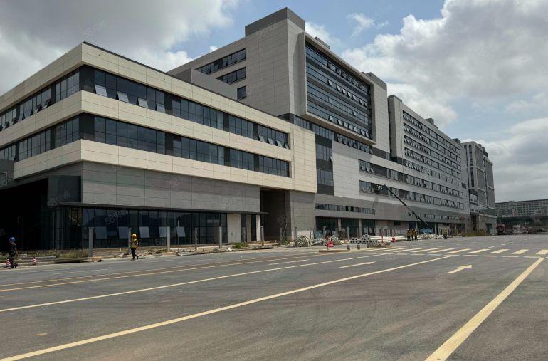 大岭山镇独栋厂房出租，全玻璃幕墙一楼层高13米，国有双证