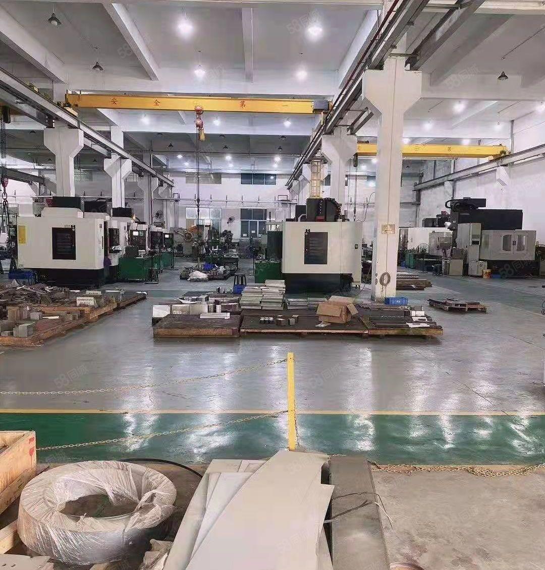 大岭山杨屋空出一楼1800平8米高带航车办公室装修厂房出租