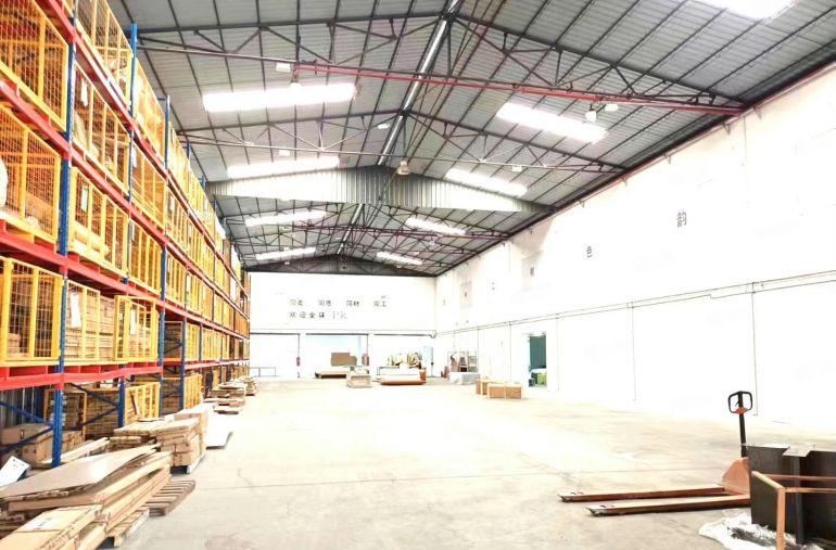 大岭山原房东独门独院厂房实际面积出租滴水9米水电齐全空地超大