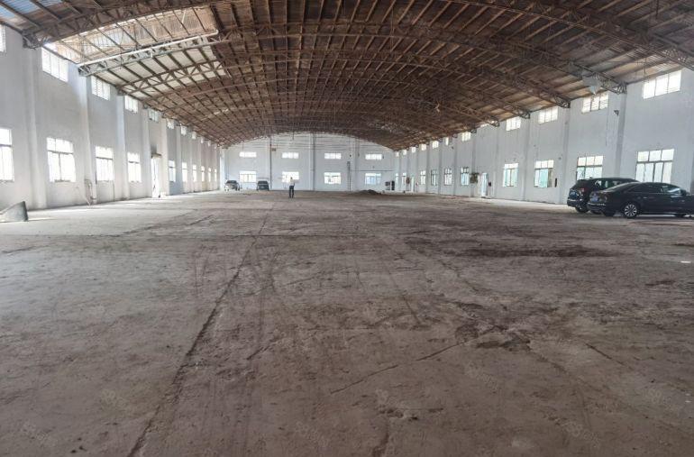 大岭山镇新出原房东独院单一层钢构厂房出租16000平方