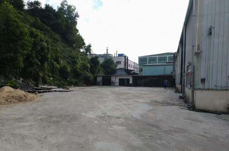 大岭山靠山边 原房东独院厂房出租，低价仓库出租 空地超大